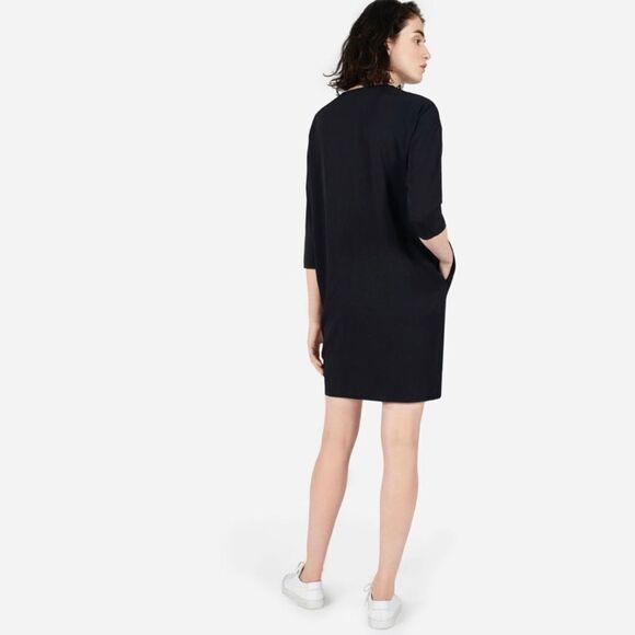 Everlane Japanese Goweave Quarter Zip Dress - Picture 2 of 7